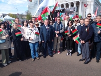 &quot;Трудовой коллектив предприятия принял активное участи в праздничном шествии посвященном Дню Победы - 9 мая&quot;